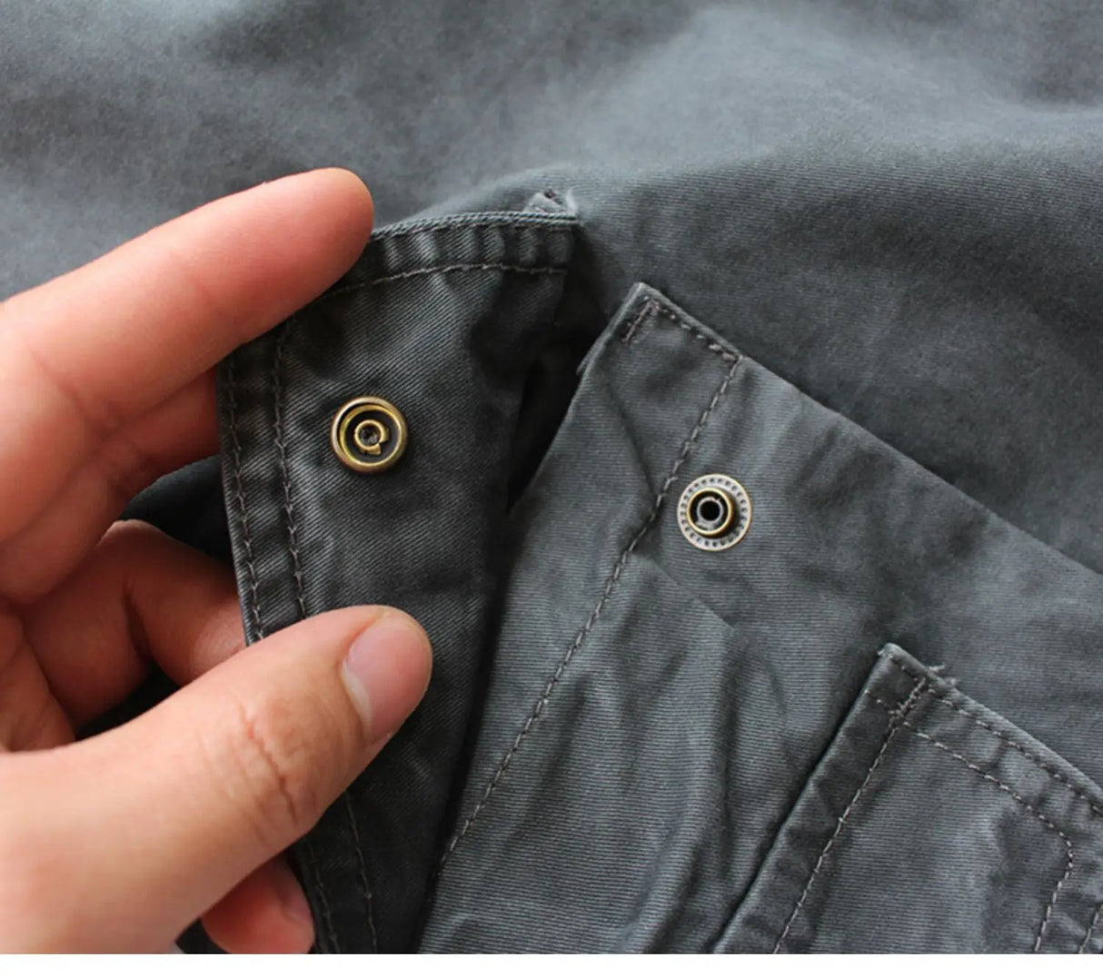 Men’s Retro Washed Cargo Pants