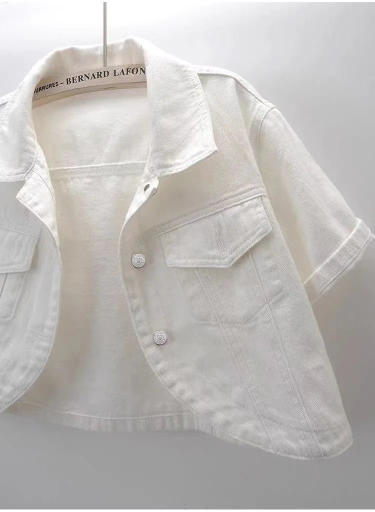 Summer New Joker Denim Jacket for Women