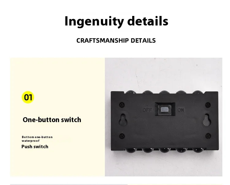Solar LED Wall Lamp Up & Down Light