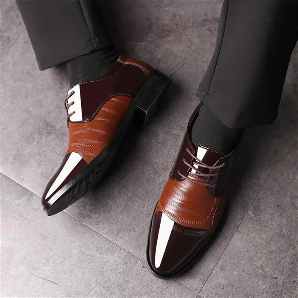 Executive Patent Oxfords