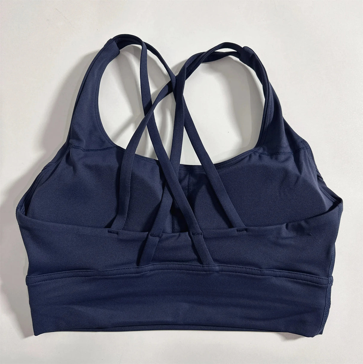 Women Cross Strap Sports Bra with Pads