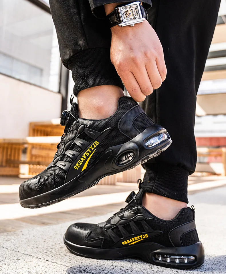 أحذية رياضية آمنة للرجال مزودة بوسادة هوائية