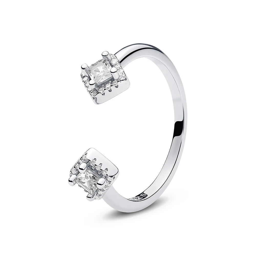 925 Sterling Silver Engagement Ring