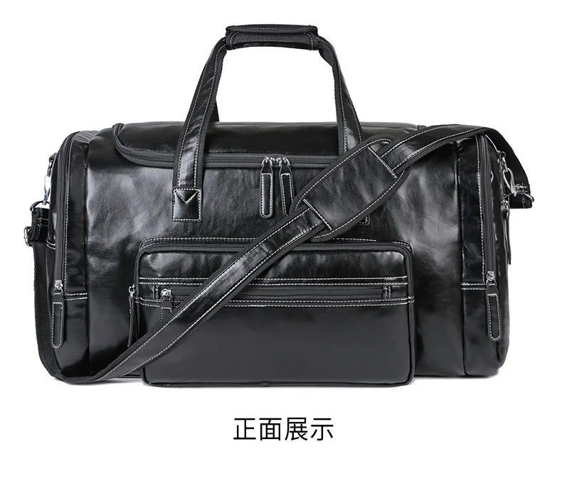 Premium Leather Travel Bag