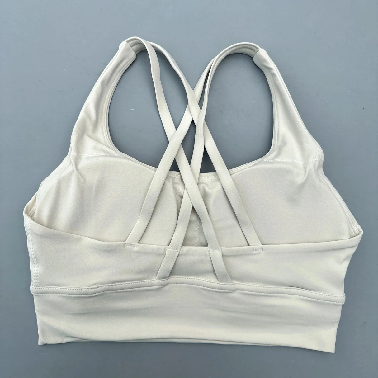 Women Cross Strap Sports Bra with Pads