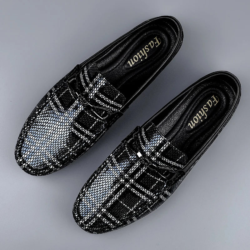 Men Suede Casual Driving Shoes