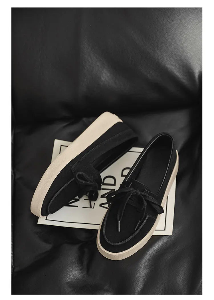 Men Suede Lightweight Driving Loafers