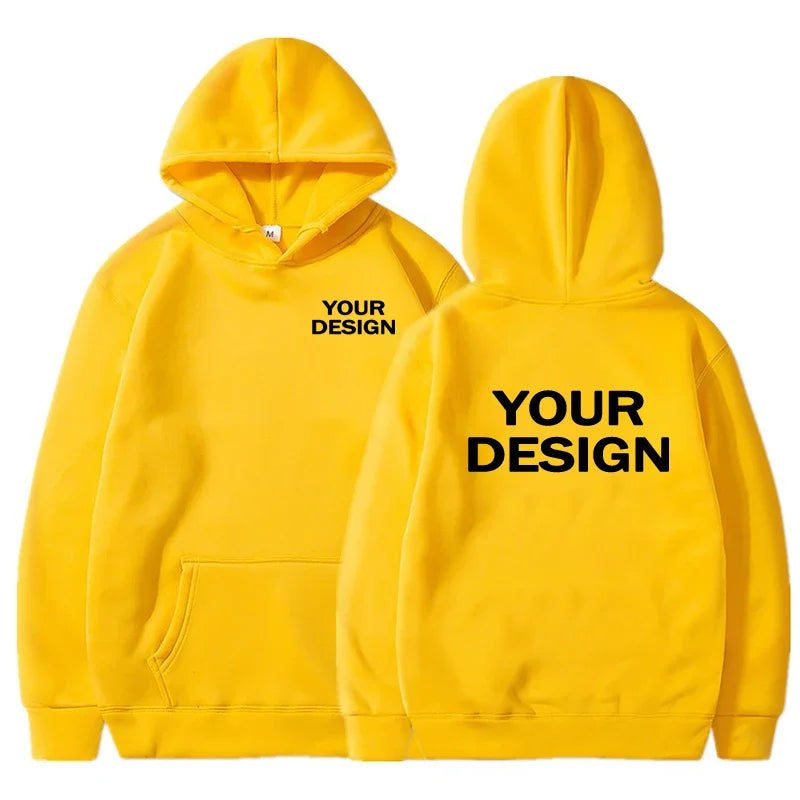 Men Custom Print Hoodie