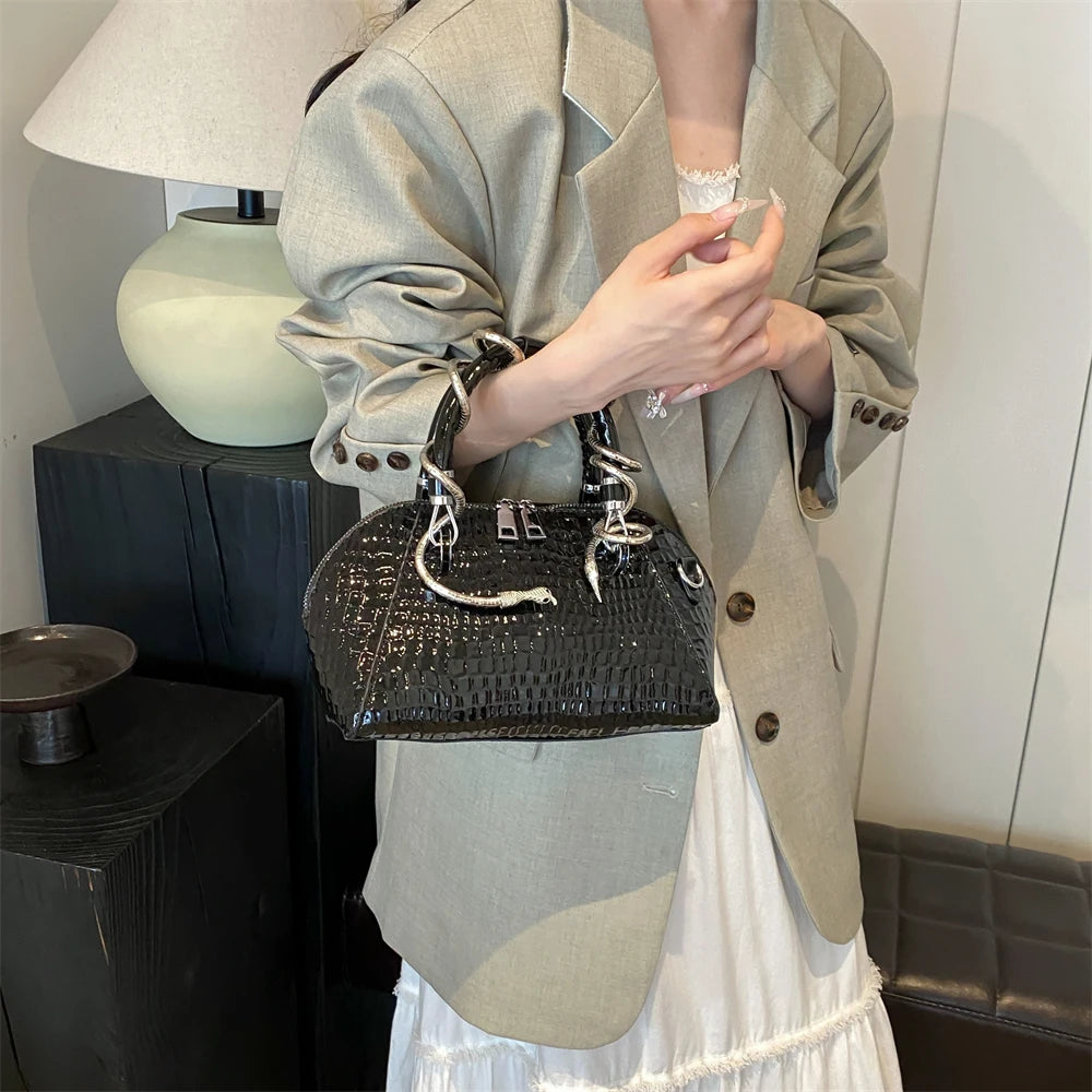 Crocodile Shell Handbag