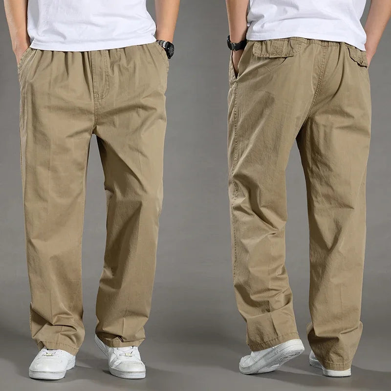Men’s 6XL Cotton Cargo Work Pants