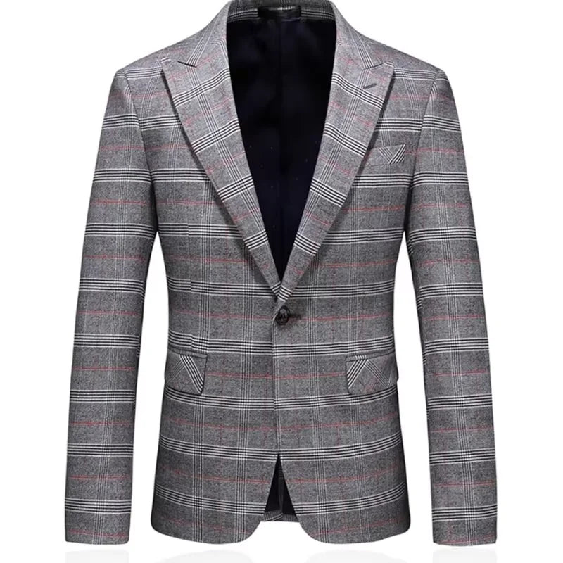 بدلة رجالية بمقاسات كبيرة بقصة ضيقة - بدلة سهرة من 3 قطع