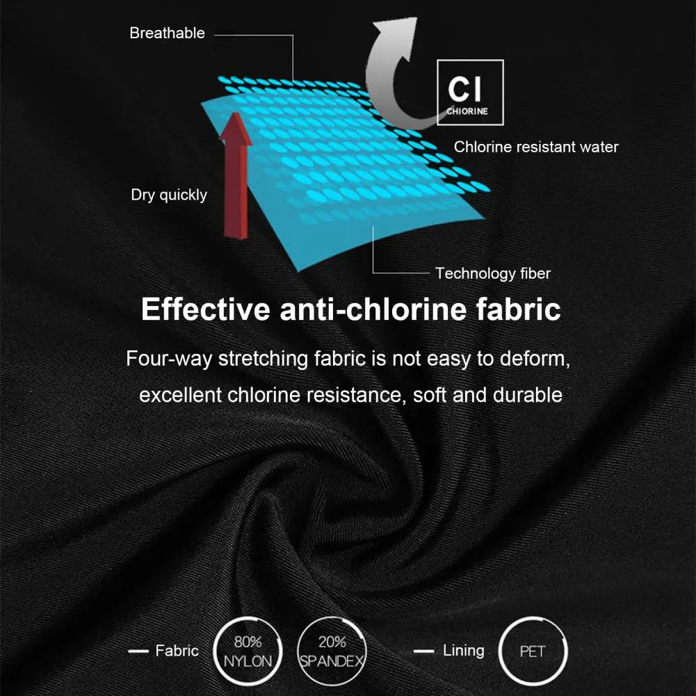 شورت سباحة رجالي بمقاسات كبيرة سريع الجفاف