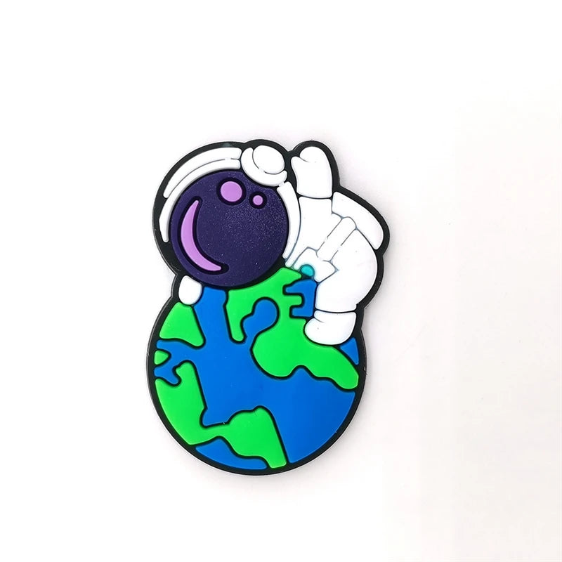 Women Astronaut Shoe Charms Space Accessories