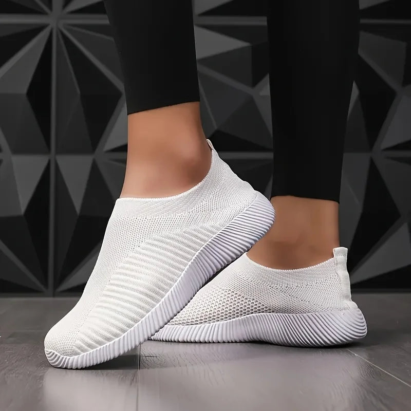 Women's Breathable Mesh Slip-On Sneakers