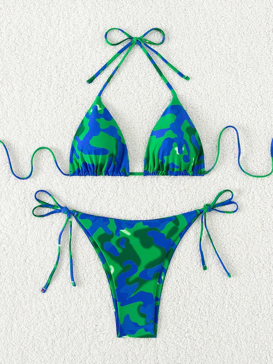 Tie Dye Micro Bikini