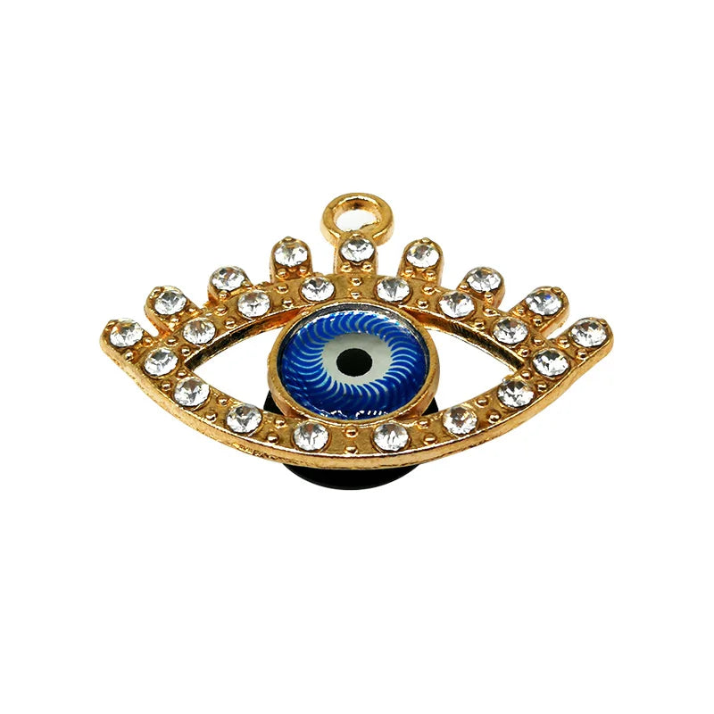 زينة أحذية نسائية على شكل جمجمة مع مشابك معدنية