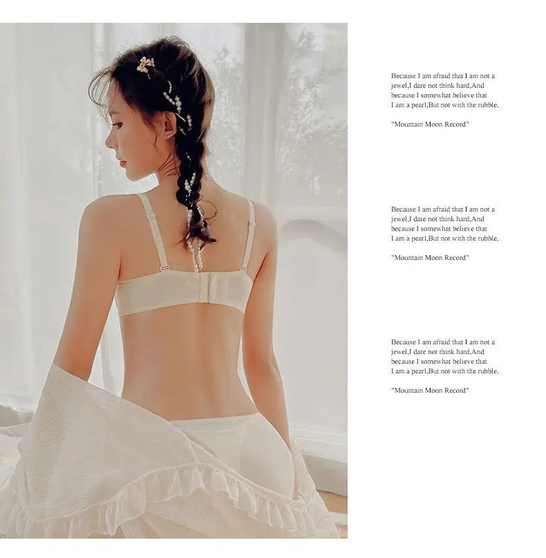 Women Ultra Thin Bra Set