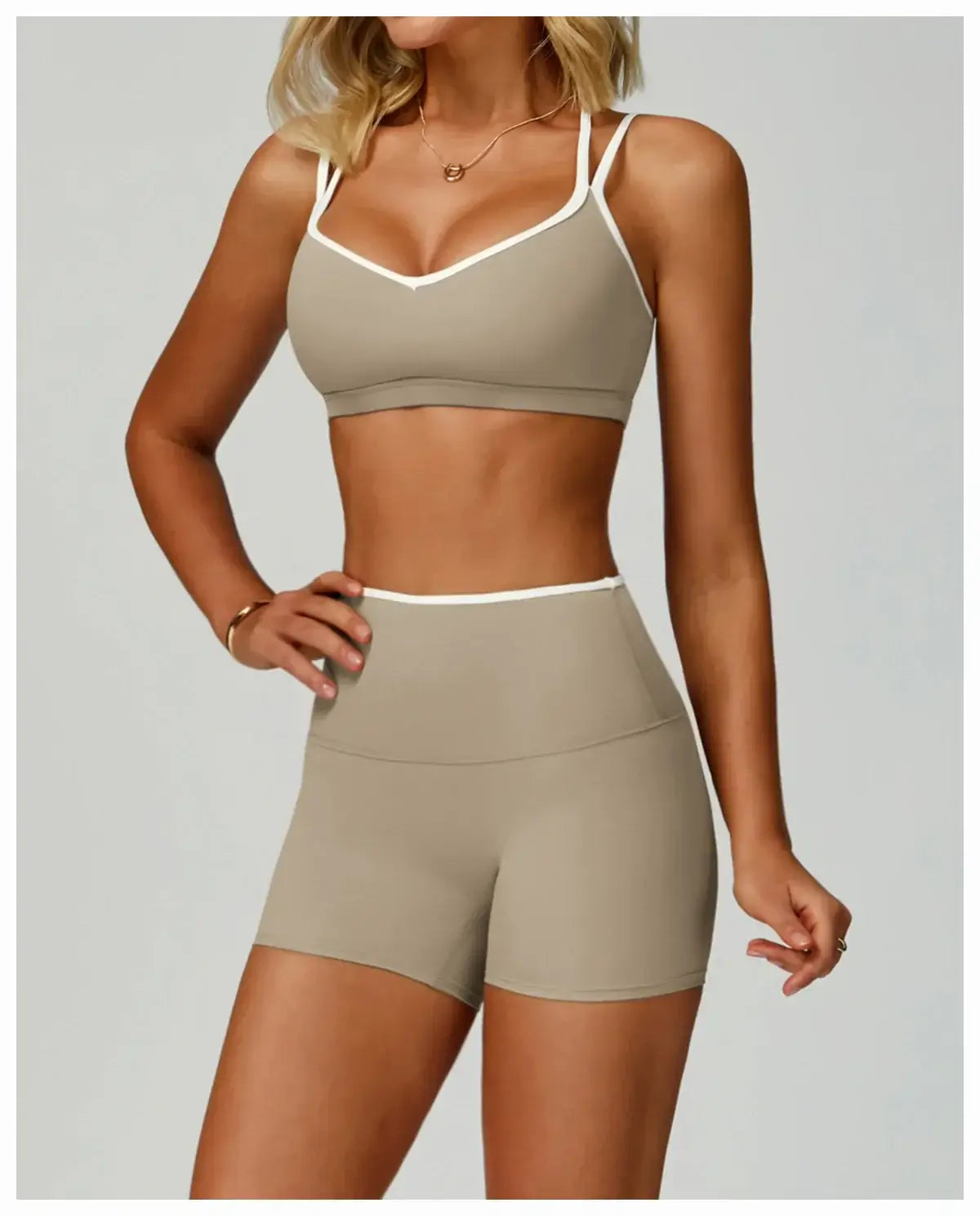 حمالة صدر يوغا نسائية مقاومة للصدمات بدون درزات