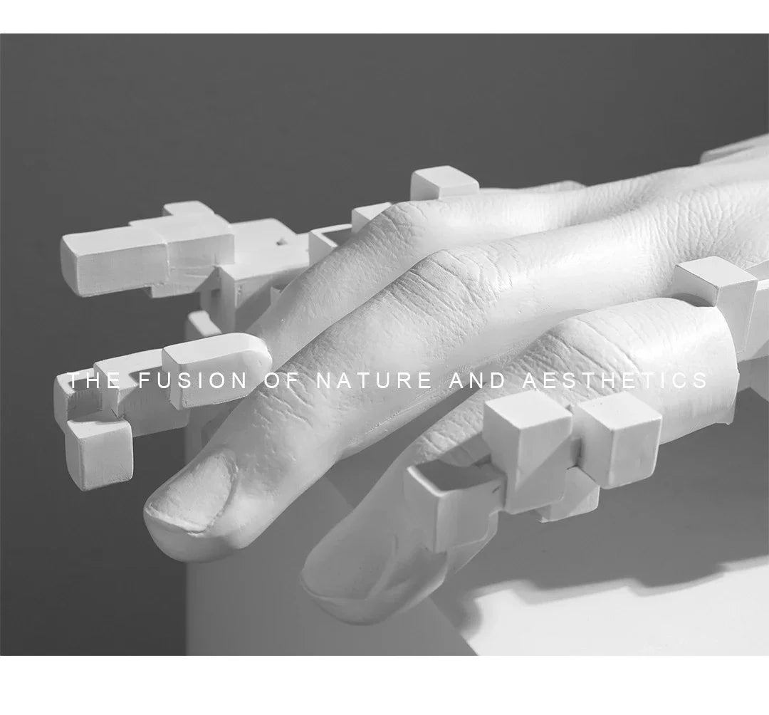 Abstract Palm Hand Sculpture Decor