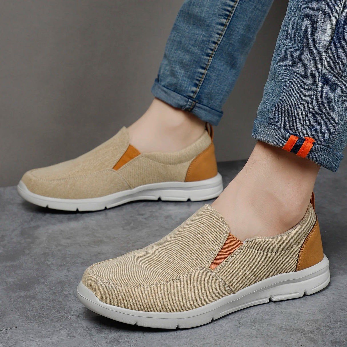 Men’s Summer High-End Canvas Shoes
