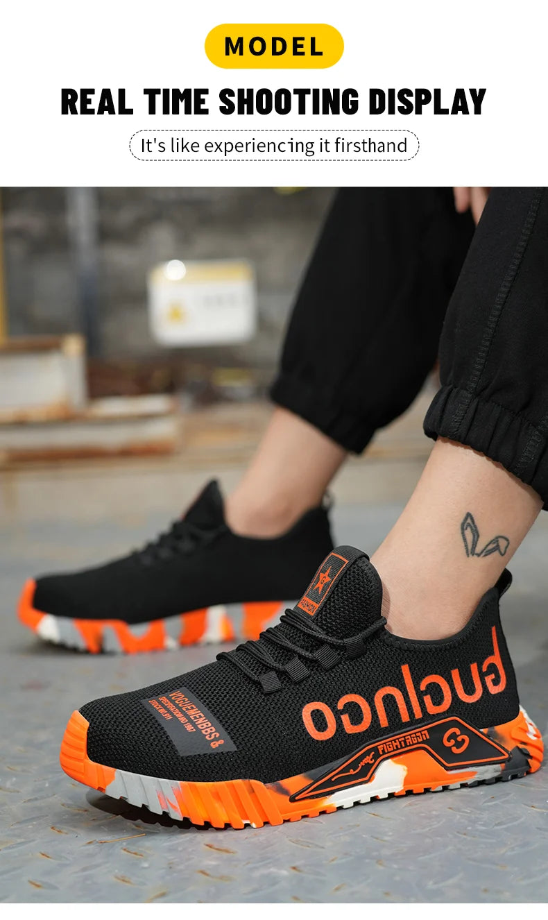 أحذية أمان نسائية بنعل ناعم وواقية