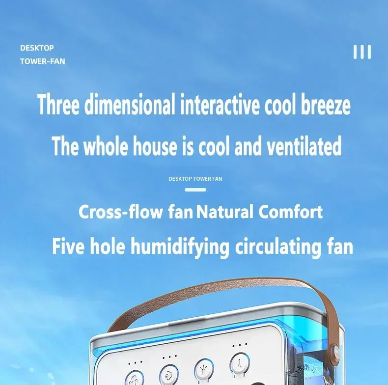 3-in-1 Small Air Conditioner Fan