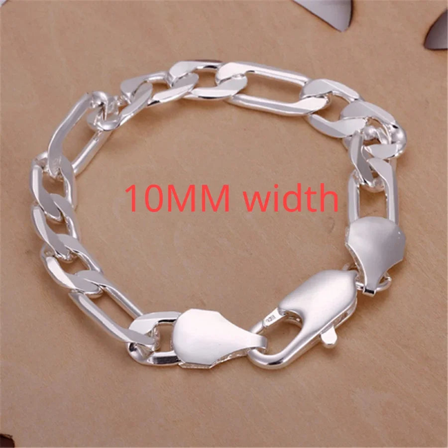 925 Sterling Silver Chain Bracelet