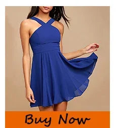 Women Chiffon Summer Party Dress