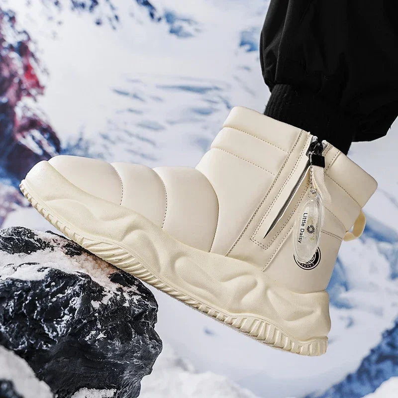 أحذية مطاطية قصيرة مقاومة للماء للنساء