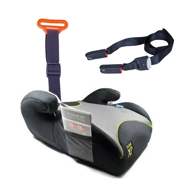 Japanese Lily child safety car seat with colorful straps for kids aged 3-6 years, made from safe materials.