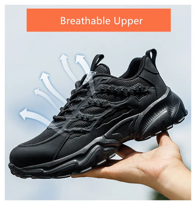 Women Safety Shoes Protective Security Sneakers