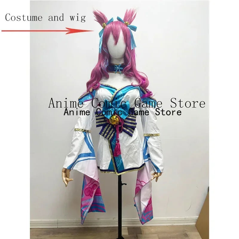 Ahri Spirit Blossom LOL Cosplay Costume