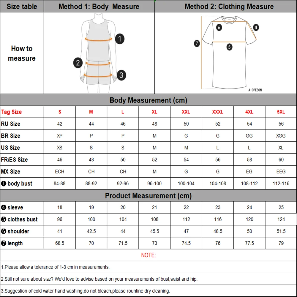 تي شيرت رجالي صيفي من القطن برقبة دائرية