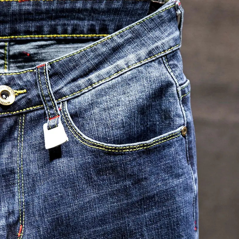 Apex Ripped Straight Jeans