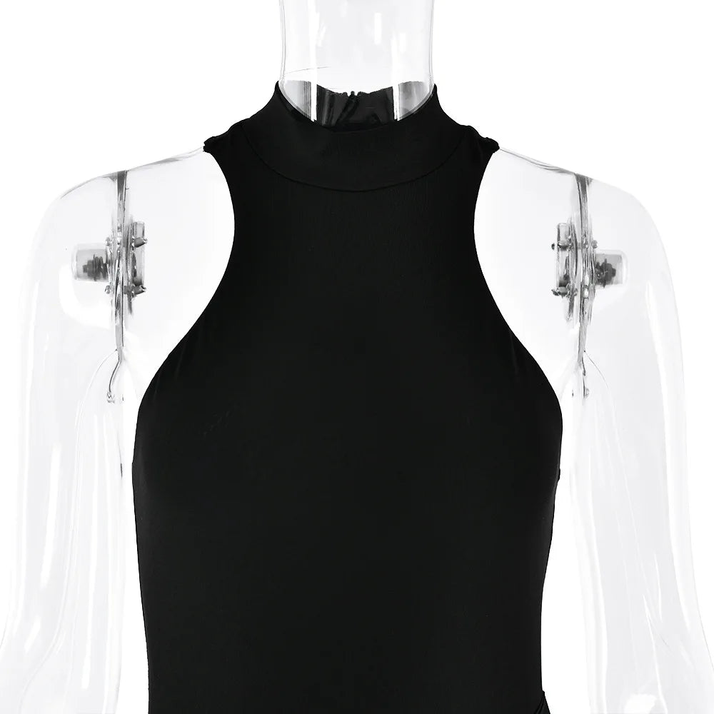 Luxe Satin Cutout Maxi Dress