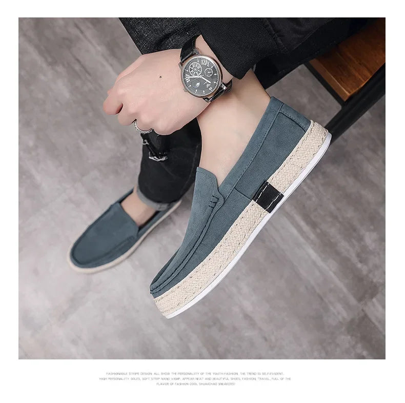 Men’s Suede Loafers Casual Flats