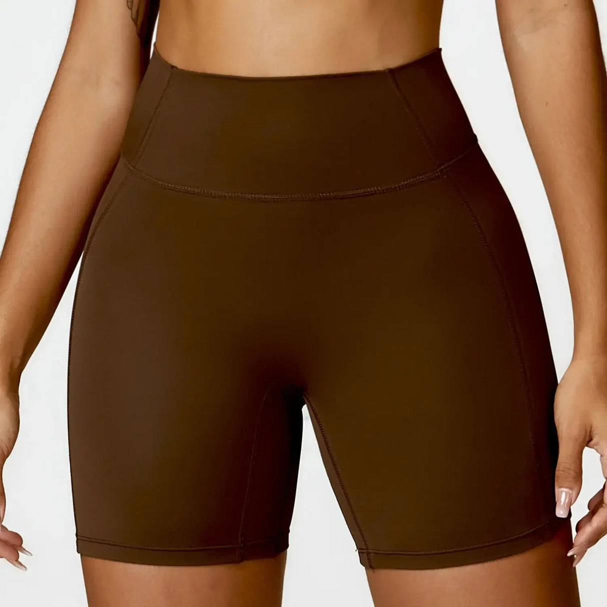 Women High Waist Yoga Fitness Shorts