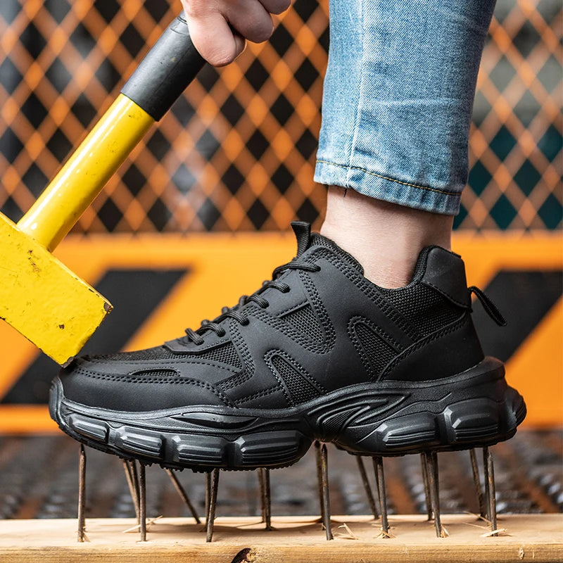 أحذية أمان نسائية مقاومة للماء بأصابع فولاذية