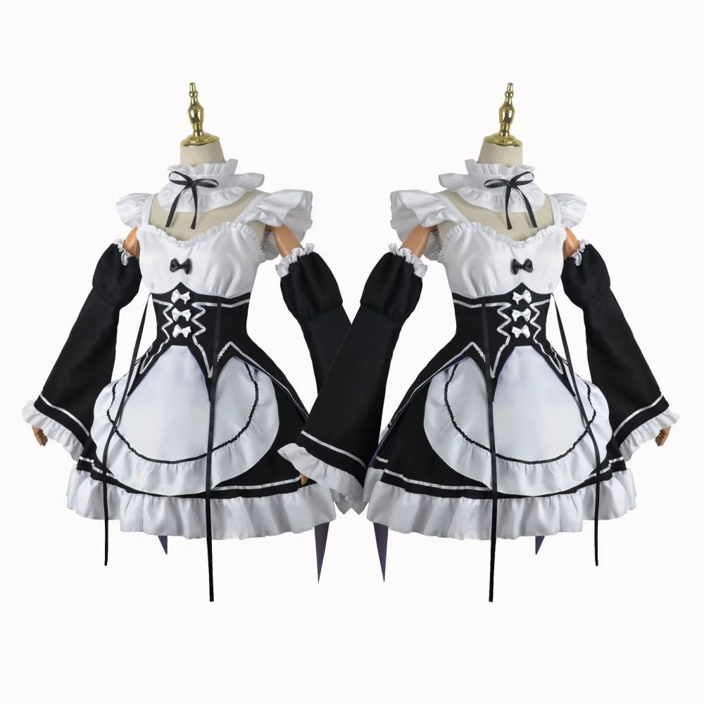 Ram & Rem Maid Cosplay Dress