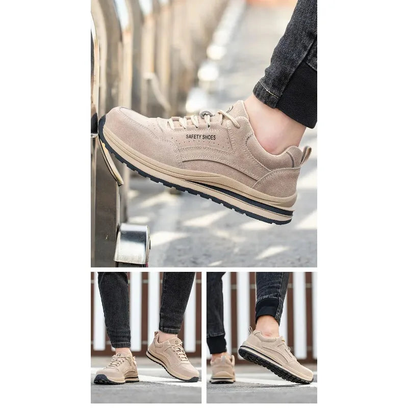 أحذية عمل نسائية آمنة مضادة للثقب