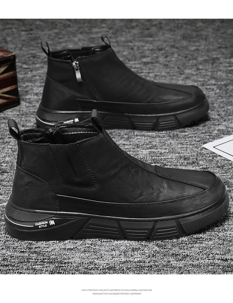 Men’s High-Top Spring & Autumn Board Boots