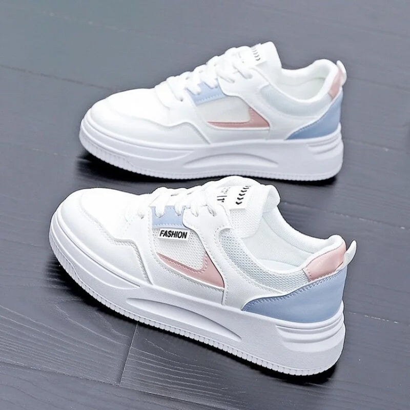 Women Sneakers Patchwork Slip Resistant Sport Shoes