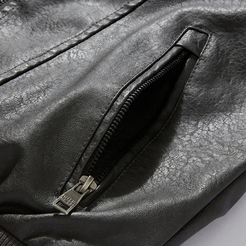 بدلة دراجة نارية للرجال مقاس كبير من البولي يوريثان - سترة من الصوف