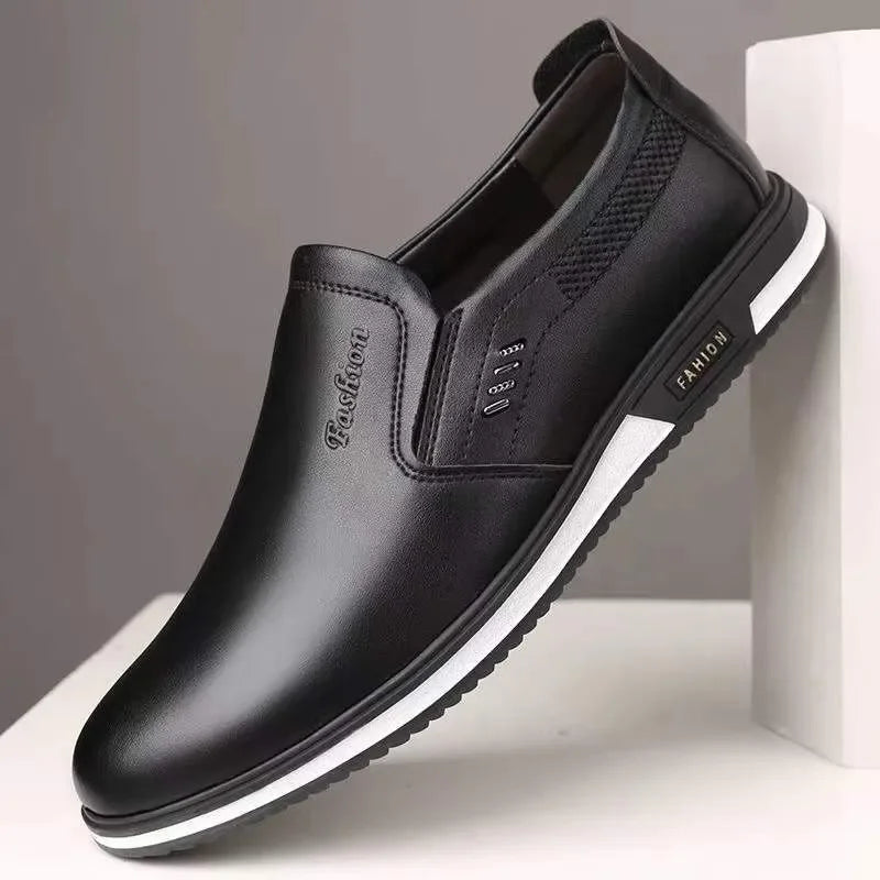 Men Luxury Leather Driving Shoes
