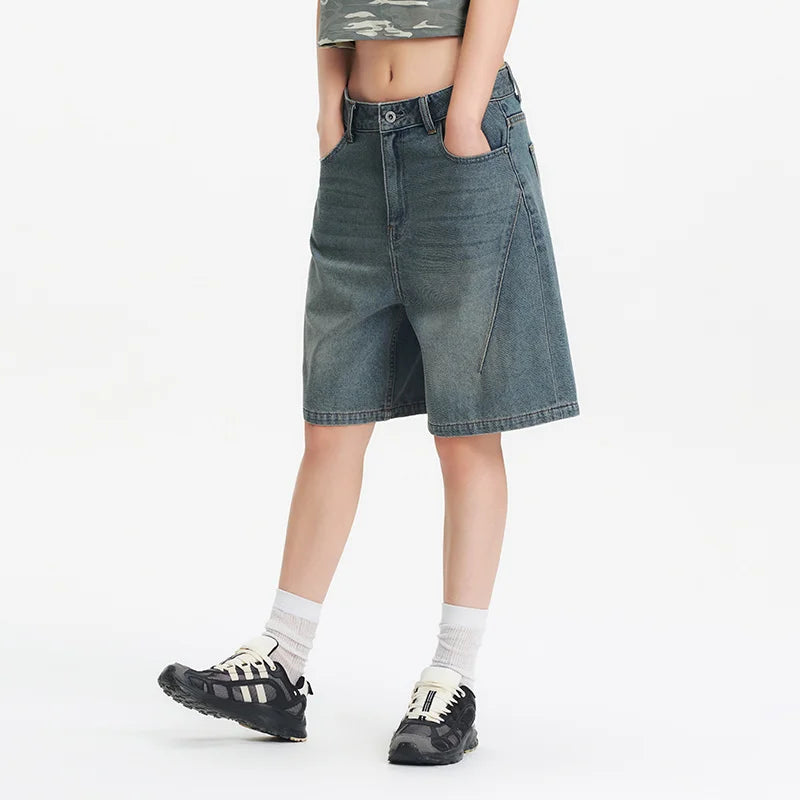 CoolTide™ – Loose Cooling Shorts (Vintage Slim 2025 Denim Design)