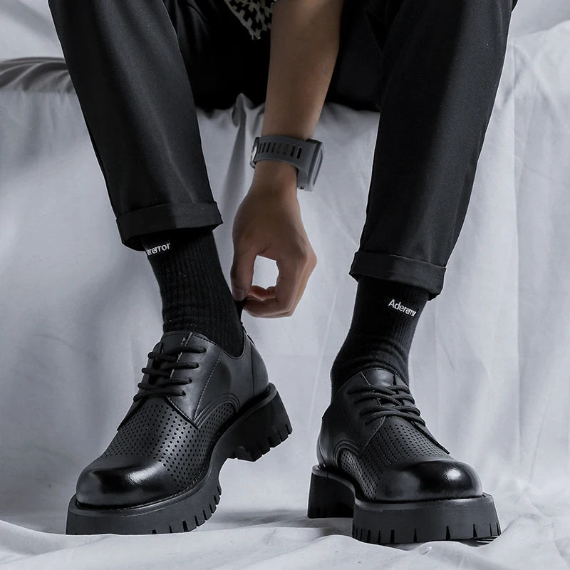 Monarch Platform Derby Shoes