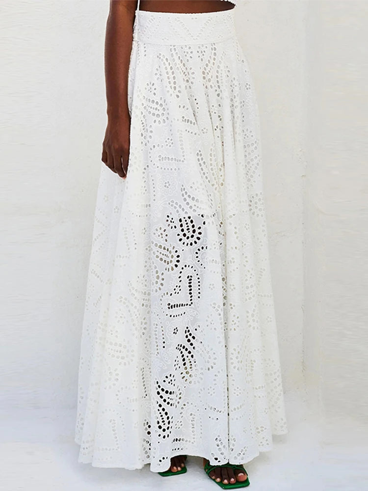 Women's Sleeveless Skirt Set
