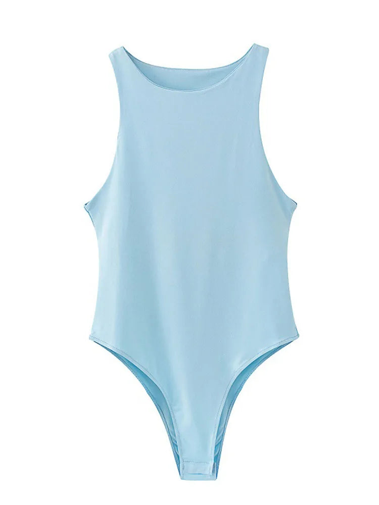 بدلة نادي نسائية ضيقة سادة