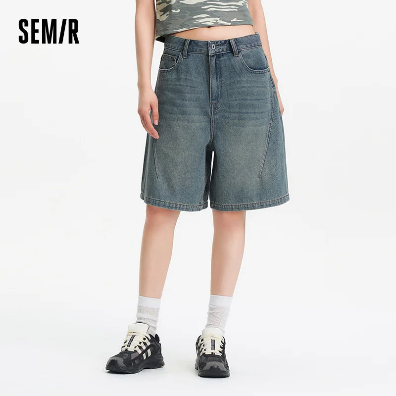 CoolTide™ – Loose Cooling Shorts (Vintage Slim 2025 Denim Design)