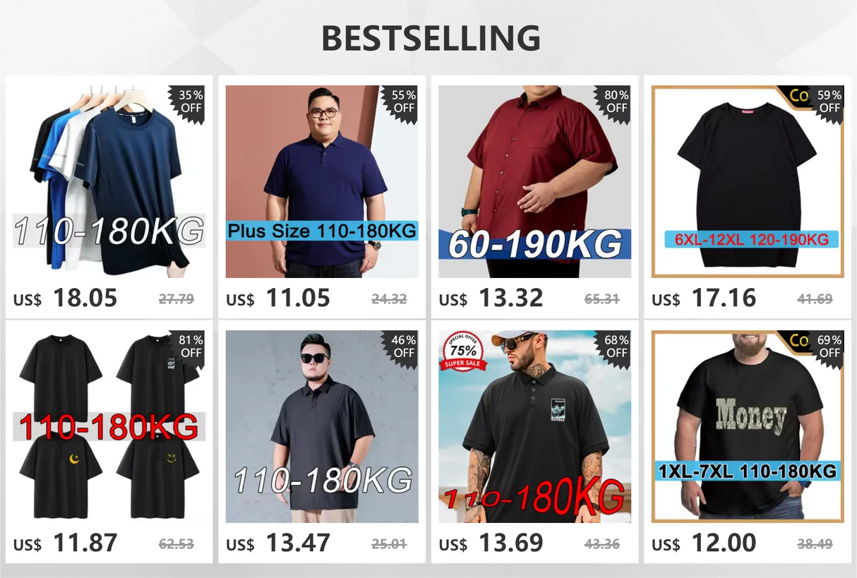 Men Plus Size Work Shirt